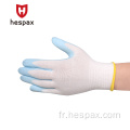 HESPAX Microfoam Nitrile Gants Service de qualité alimentaire Anti-slip